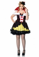 83336X Leg Avenue Plus Size Costume, Queen of Hearts Costume, Include