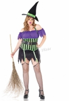 83520X Leg Avenue Plus Size Costume, Spell Binding Witch Costume, Inc