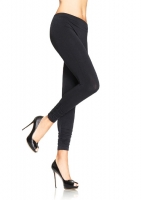 13542 Leg Avenue Leggings, Seamless leggings with ruched ankle pantyh