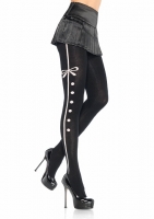 7180 Leg Avenue Pantyhose,  Acrylic tights with contrast tuxedo s