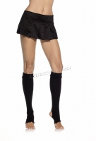 5050 Leg Avenue Stockings,  acrylic ribbed stirrup leggings knee