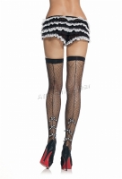 9084 Leg Avenue Stockings,  fishnet thigh highs Stockings with ba