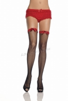 9091 Leg Avenue  Stockings, Lycra Fishnet Thigh highs with thin c