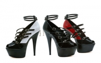 Ph609-Deville Penthouse Shoes, 6 Inch high heels stiletto unit platfo